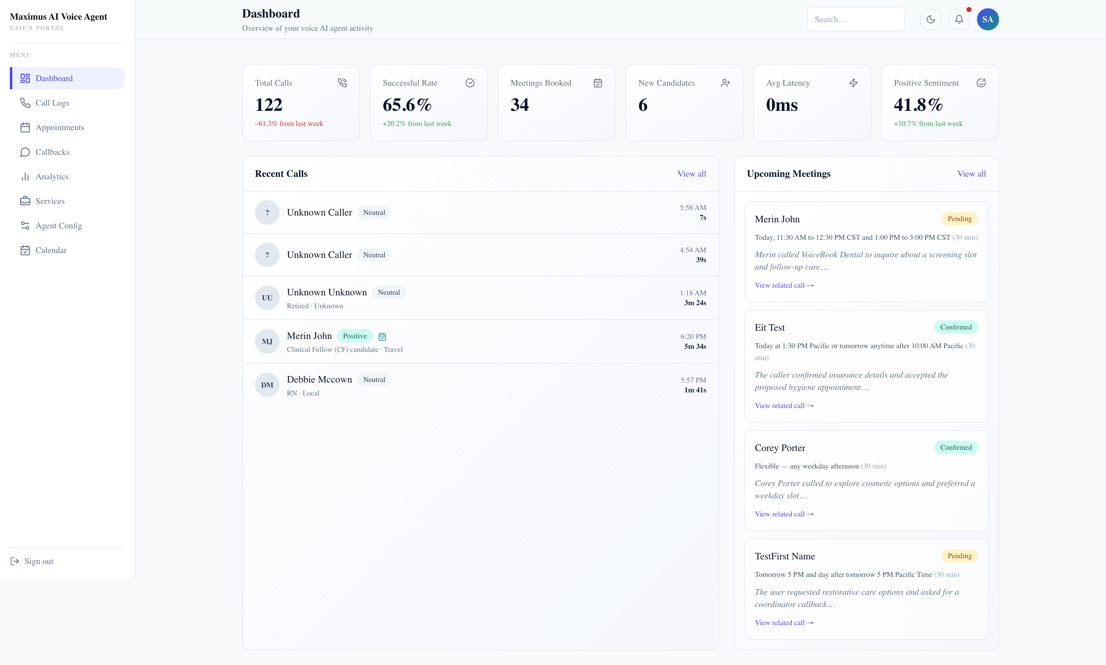Auralis Labs — Multi-Tenant Voice AI Platform