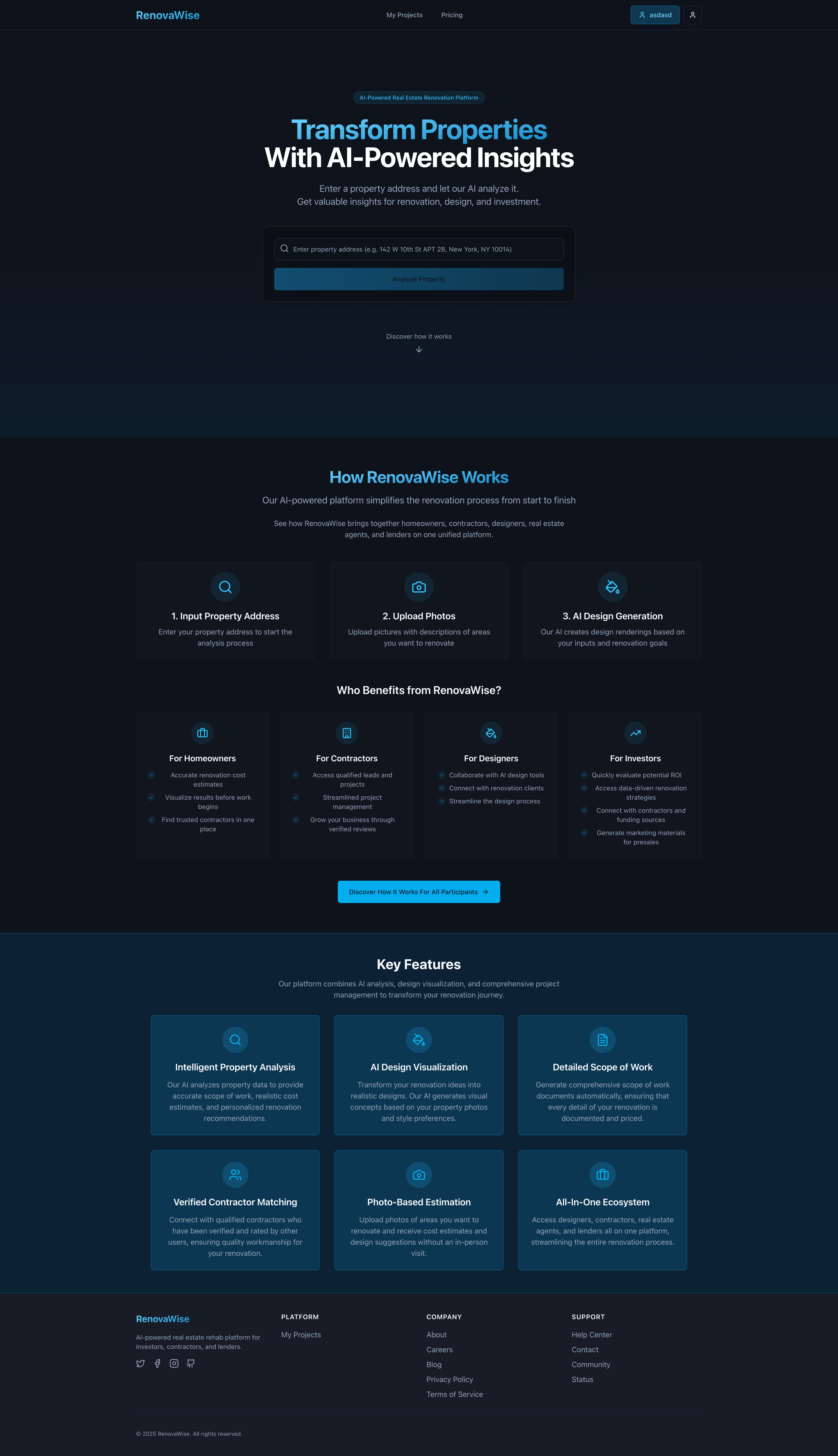 Real Estate Intelligence Platform